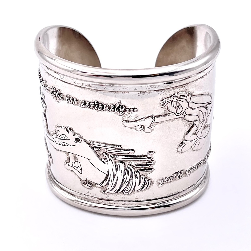 One of its Kind RLM 90's  Bugs Bunny, Taz, Daffy UNISEX Cuff - Picture 3 of 11